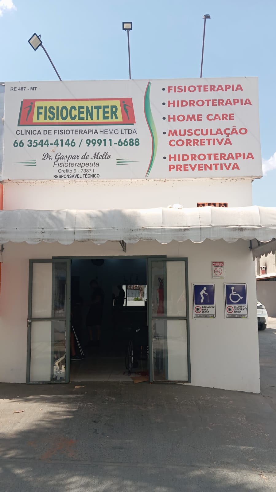 Estrutura da clínica